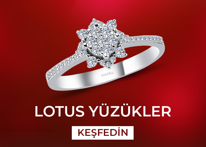 Renkli Lotus Yüzükler