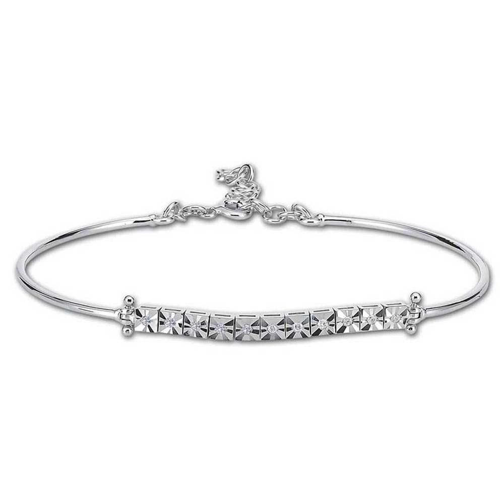 0.08 Karat Pırlanta Baget Bileklik - BLK00175