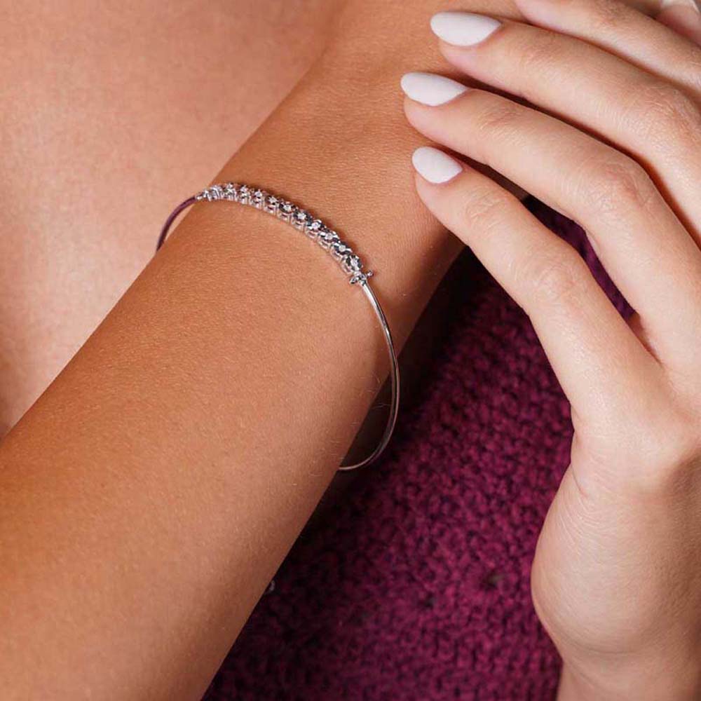 0.10 Karat Pırlanta Baget Bileklik - BLK00170