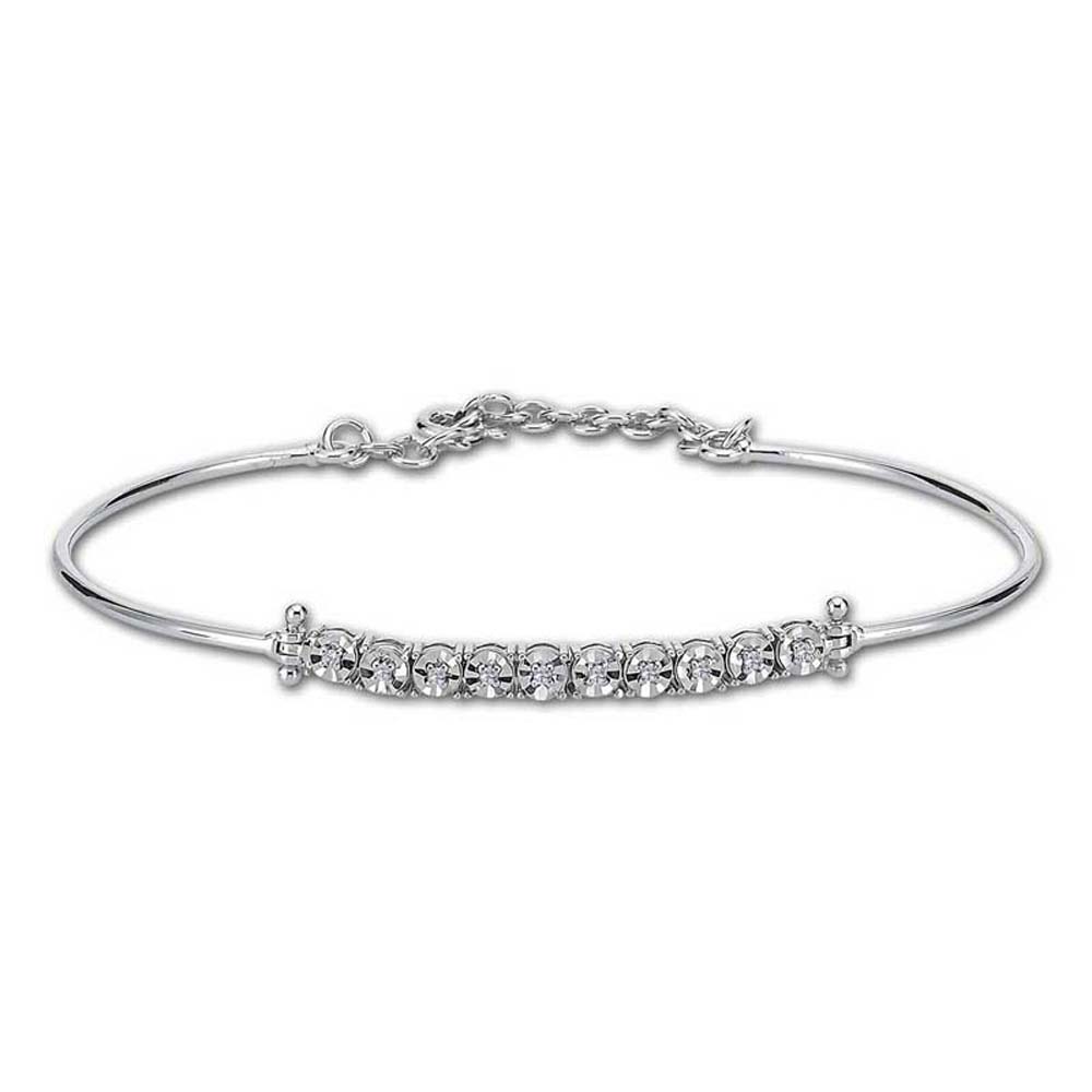 0.10 Karat Pırlanta Baget Bileklik - BLK00171