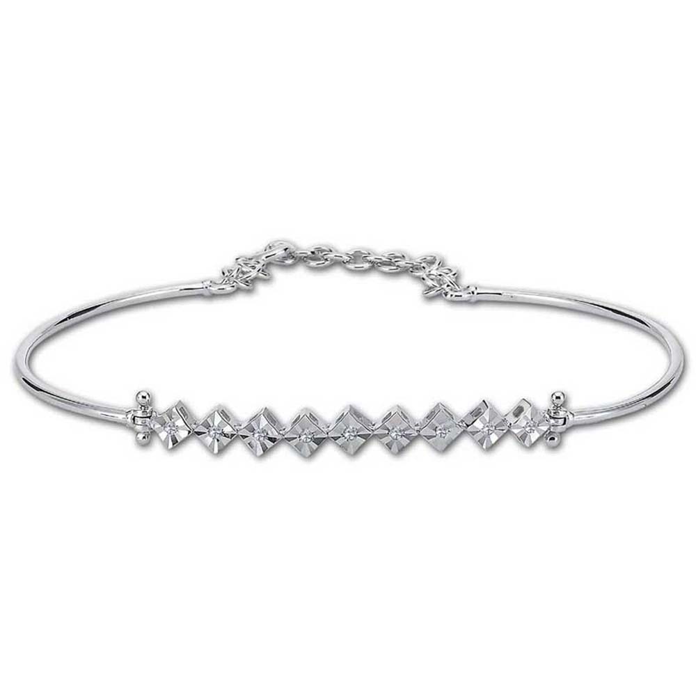 0.10 Karat Pırlanta Baget Bileklik - BLK00174