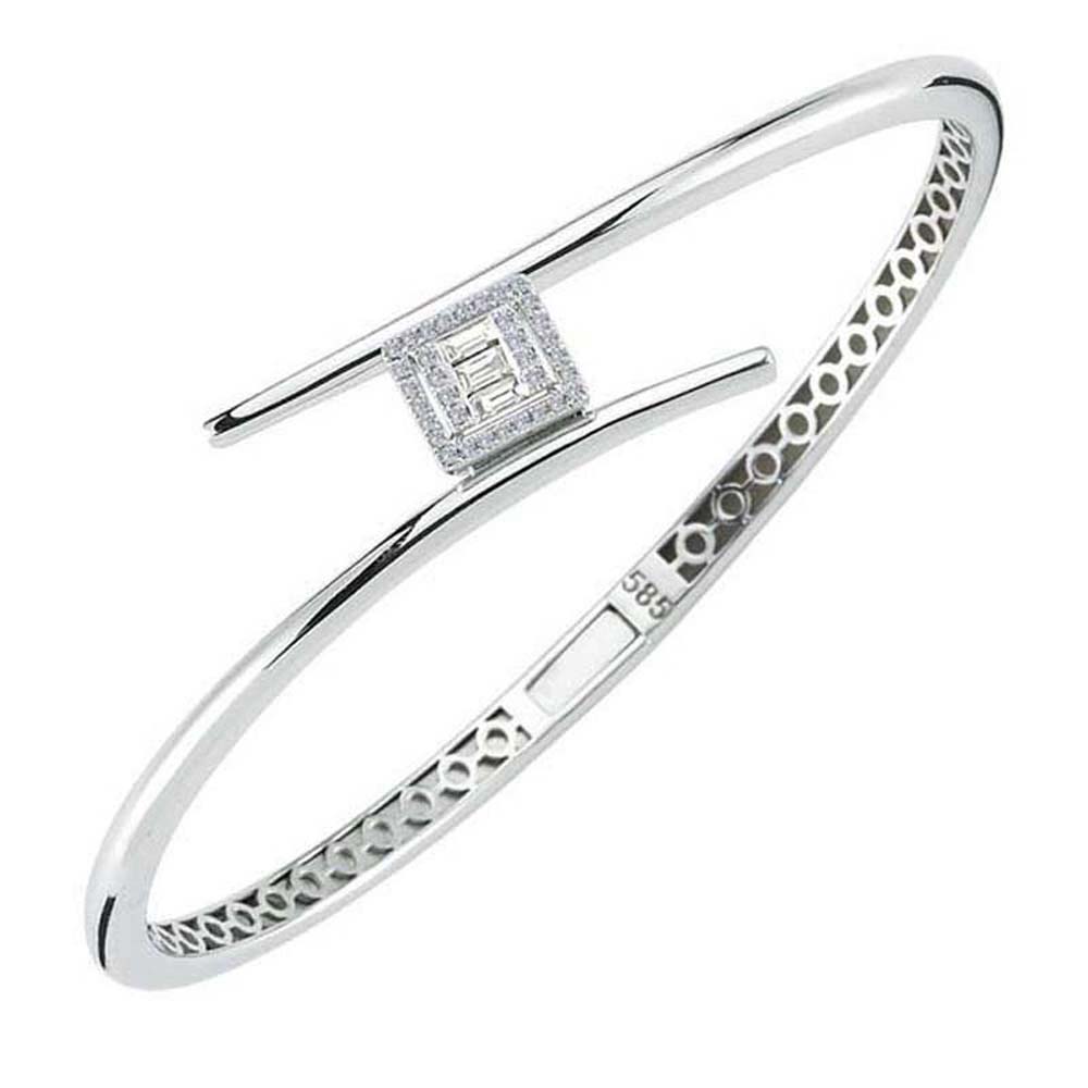 0,27 Karat Pırlanta Baget Kelepçe - B004216