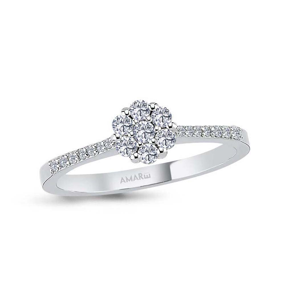 0.28 Karat Pırlanta Koronet Yüzük - YZCT1001-2