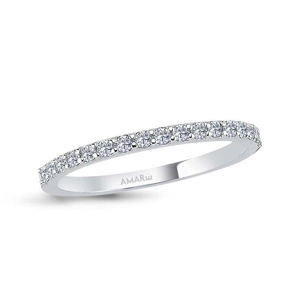 0.28 Karat Pırlanta Yarım Tur Yüzük - YRTR00108