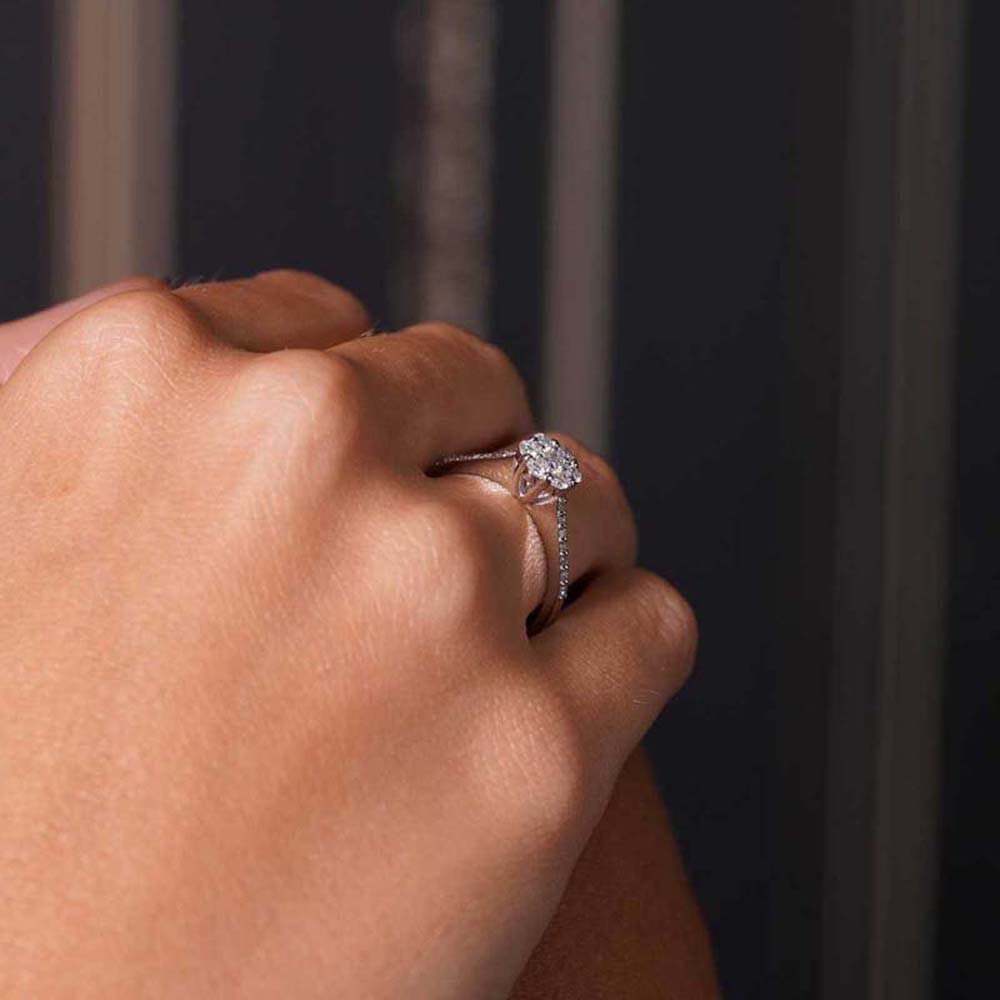 0.31 Karat Pırlanta Koronet Yüzük - YZCR1001-3