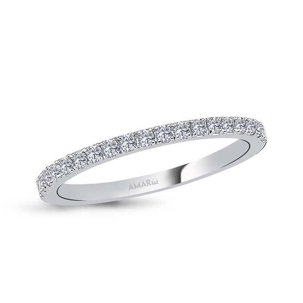 0.31 Karat Pırlanta Yarım Tur Yüzük - YRTR00109