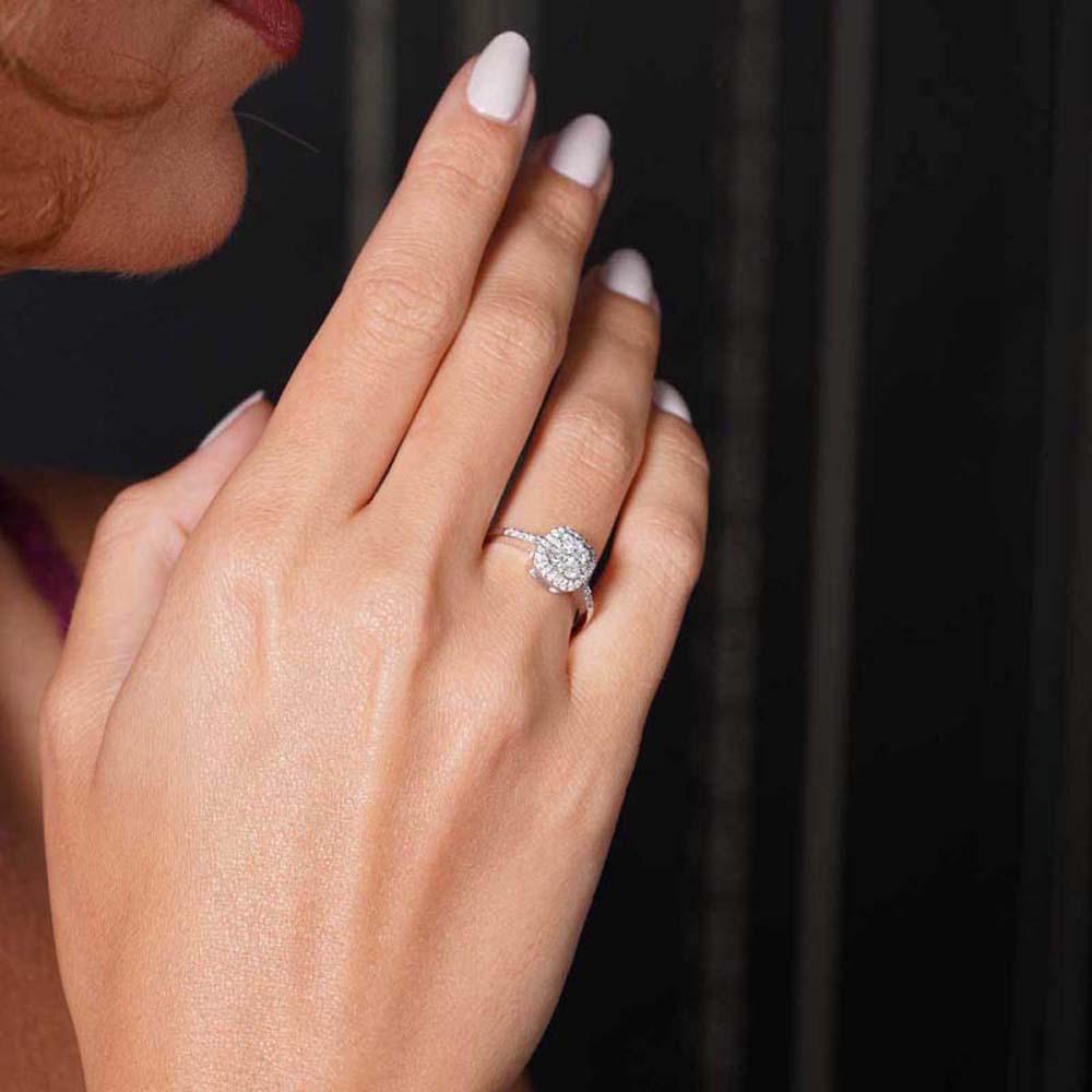 0.35 Karat Pırlanta Koronet Yüzük - YF00104