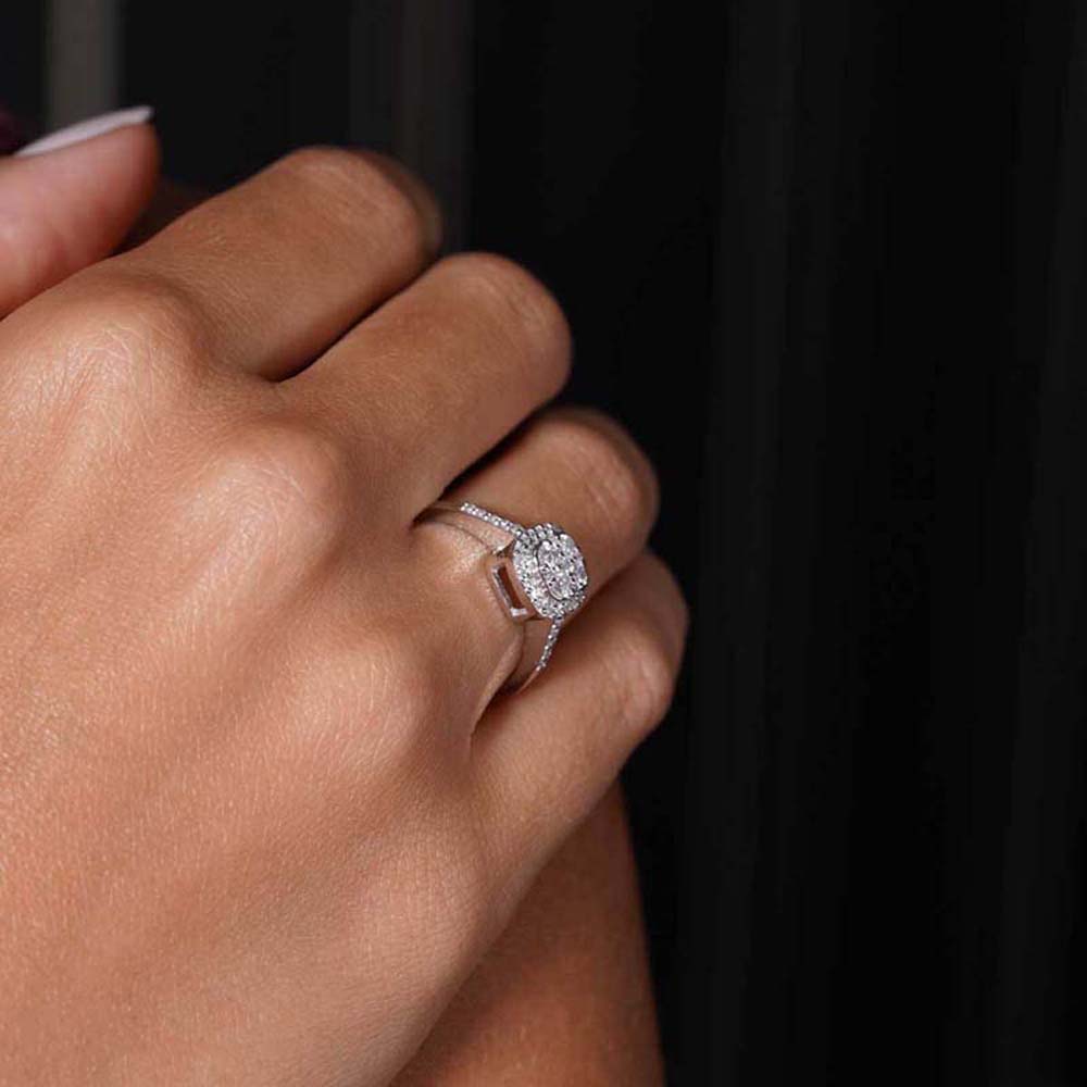 0.35 Karat Pırlanta Koronet Yüzük - YF00104