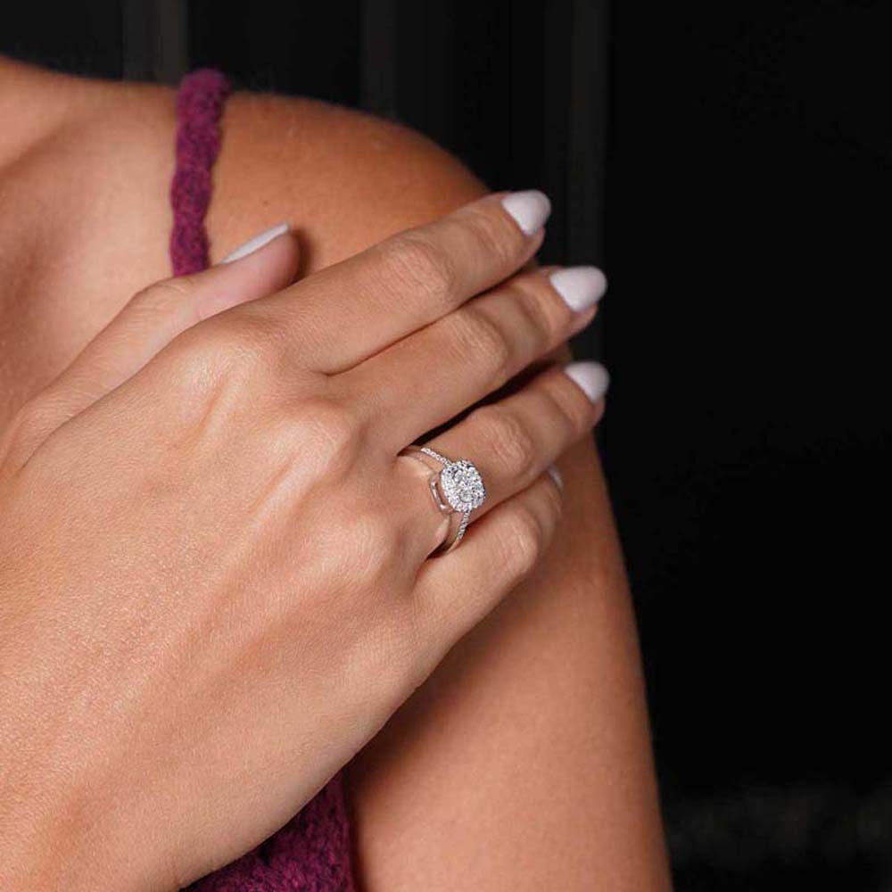 0.35 Karat Pırlanta Koronet Yüzük - YF00104