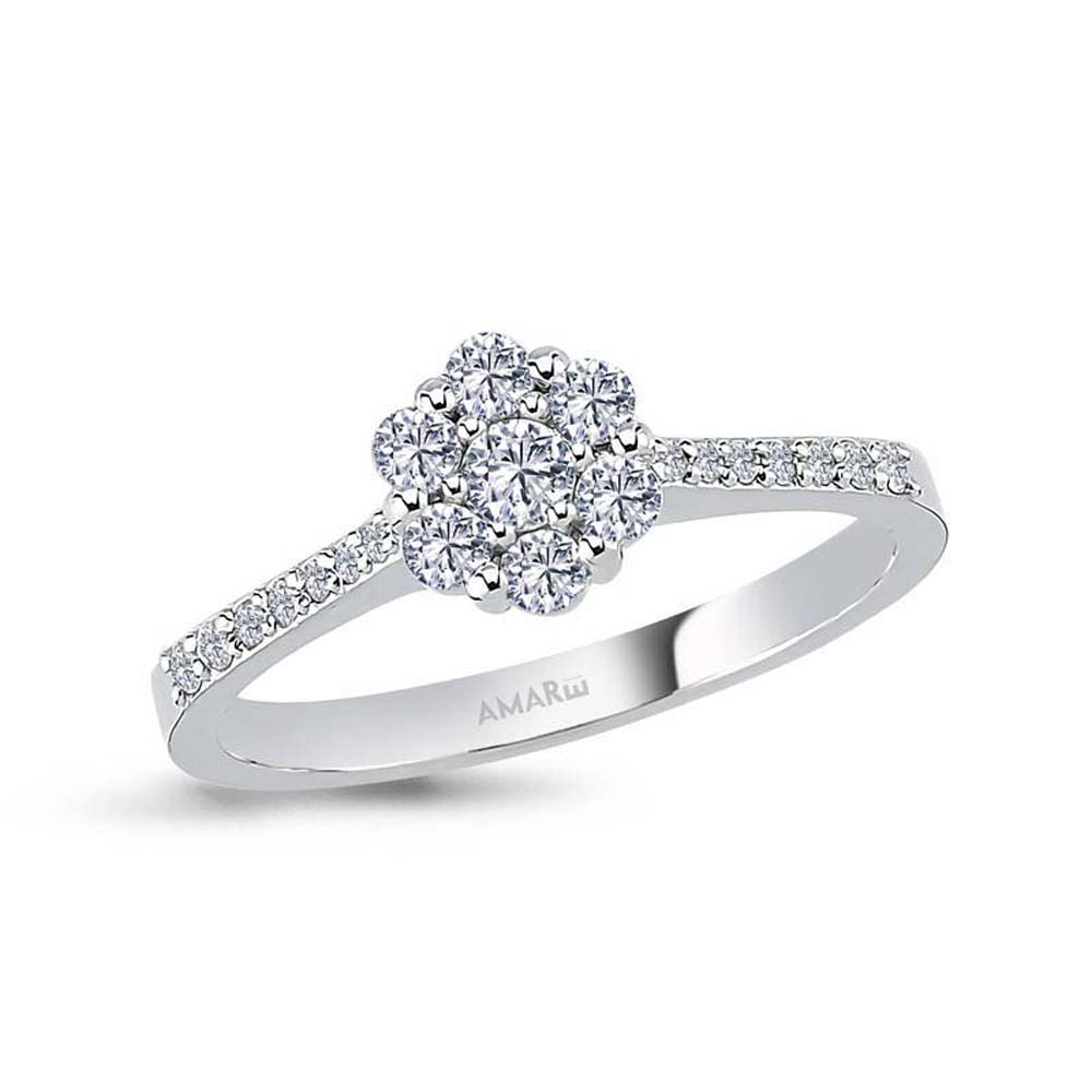 0.39 Karat Pırlanta Koronet Yüzük - YZCR1001-4