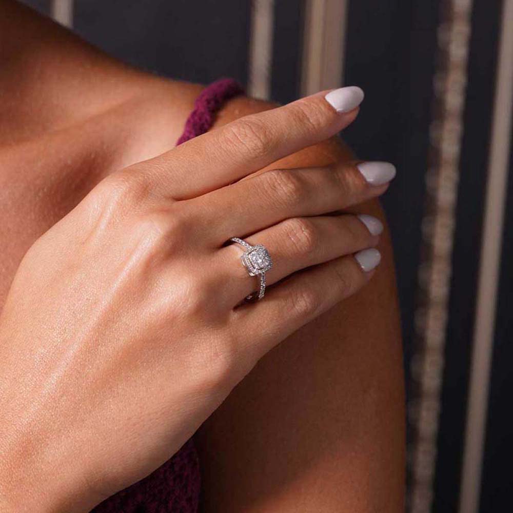 0.40 Karat Pırlanta Koronet Yüzük - YF00101