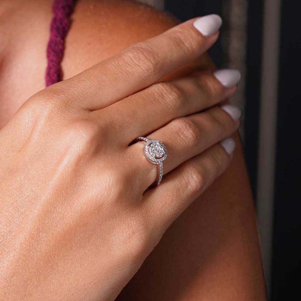 0.41 Karat Pırlanta Koronet Yüzük - YF00103