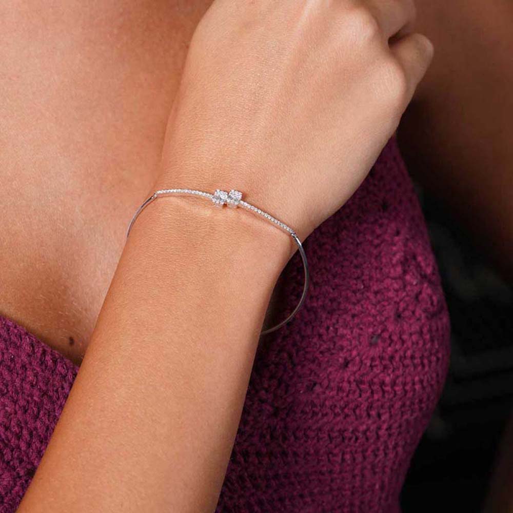 0.43 Karat Pırlanta Baget Bileklik - BLK00180