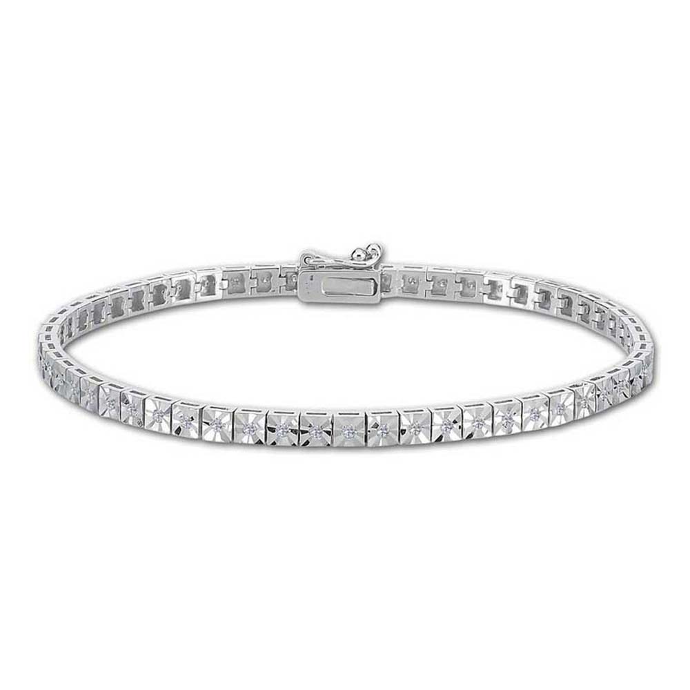 0.48 Karat Pırlanta Baget Bileklik - BLK00179