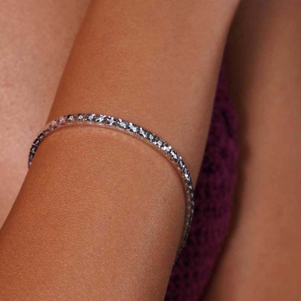 0.48 Karat Pırlanta Baget Bileklik - BLK00179