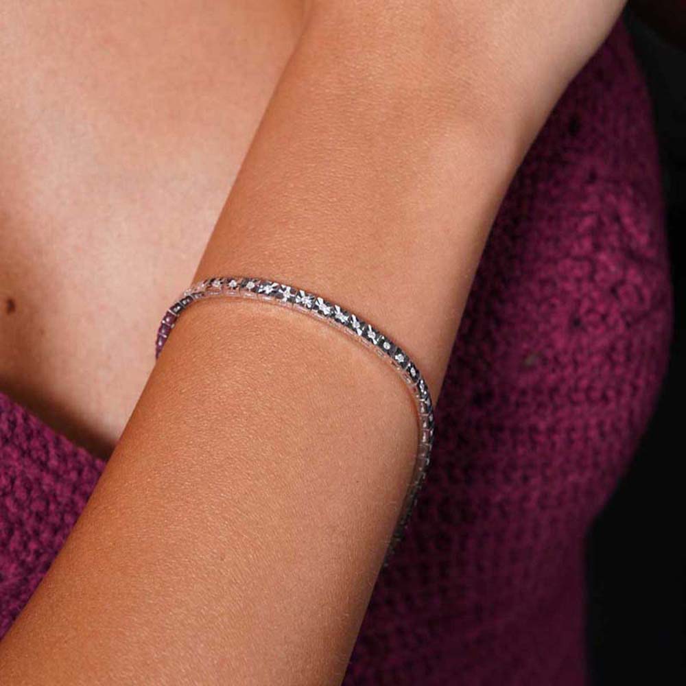 0.48 Karat Pırlanta Baget Bileklik - BLK00179