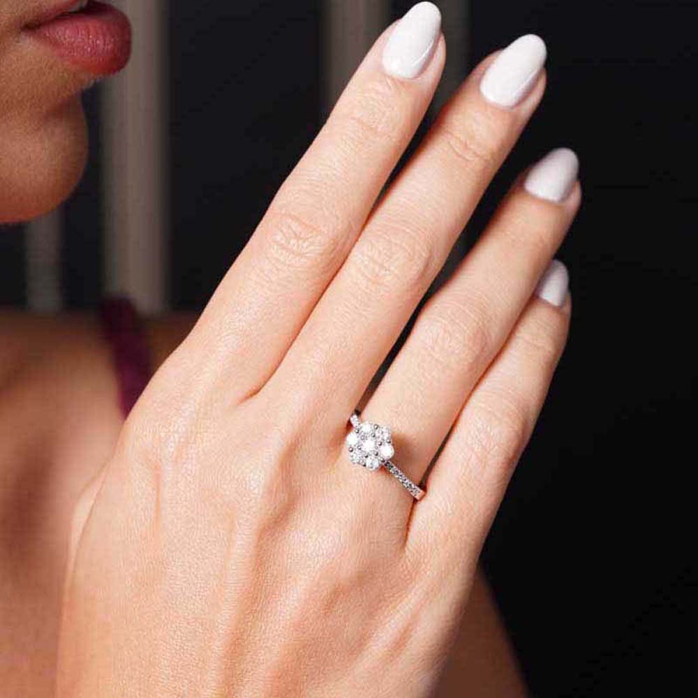 0.65 Karat Pırlanta Koronet Yüzük - YZCR1001-6