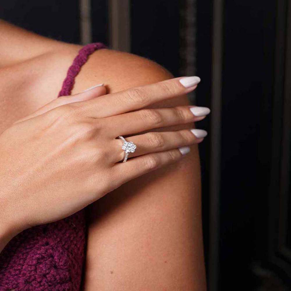 0.65 Karat Pırlanta Koronet Yüzük - YZCR1001-6