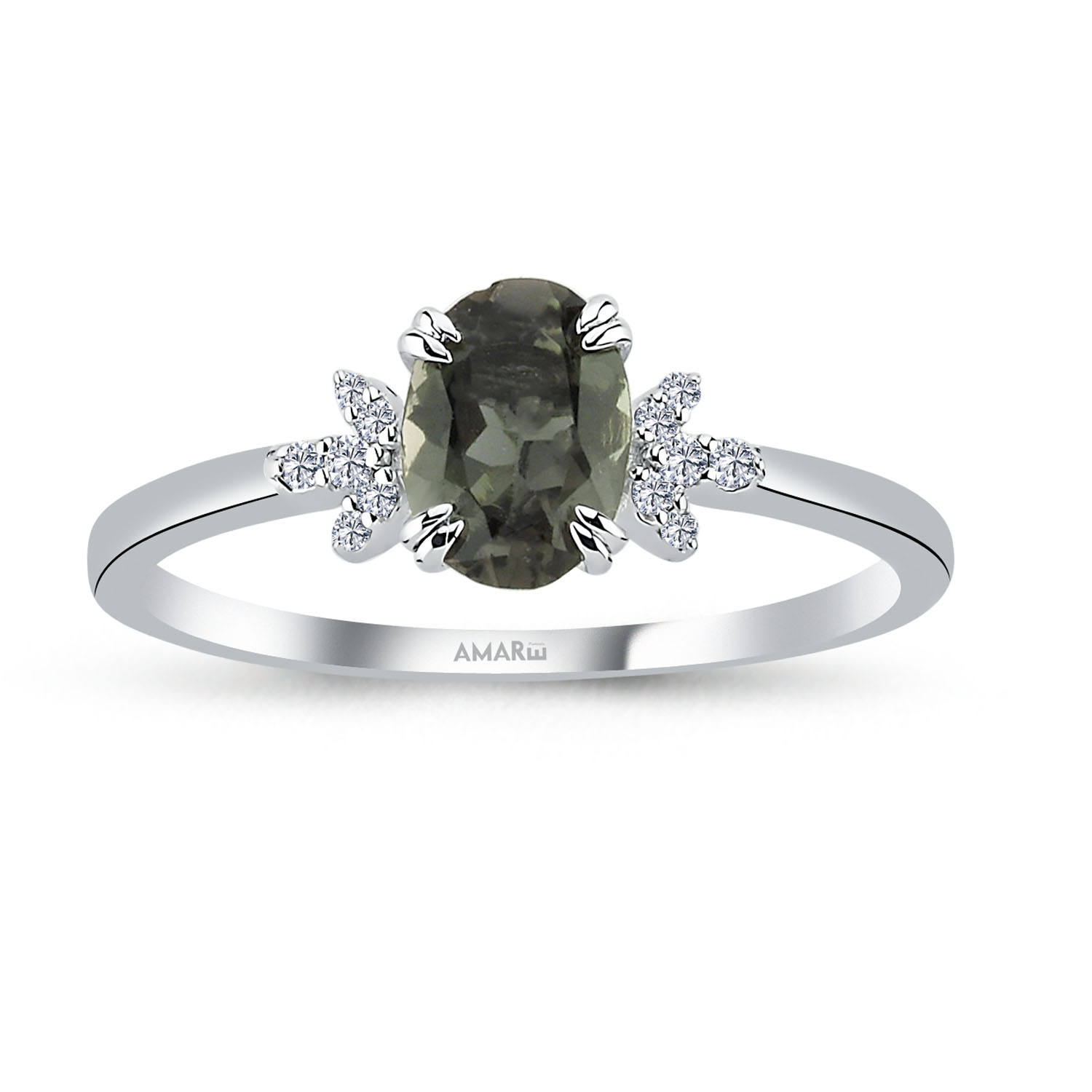 0.68 Karat Pırlantalı Lotus Vintage Yüzük - VNGYZB5001-1