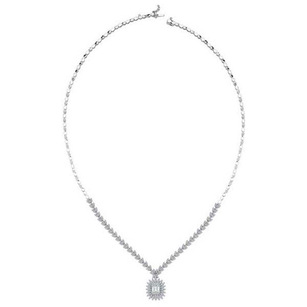 1,61 Karat Baget Pırlanta Gerdanlık - B004137