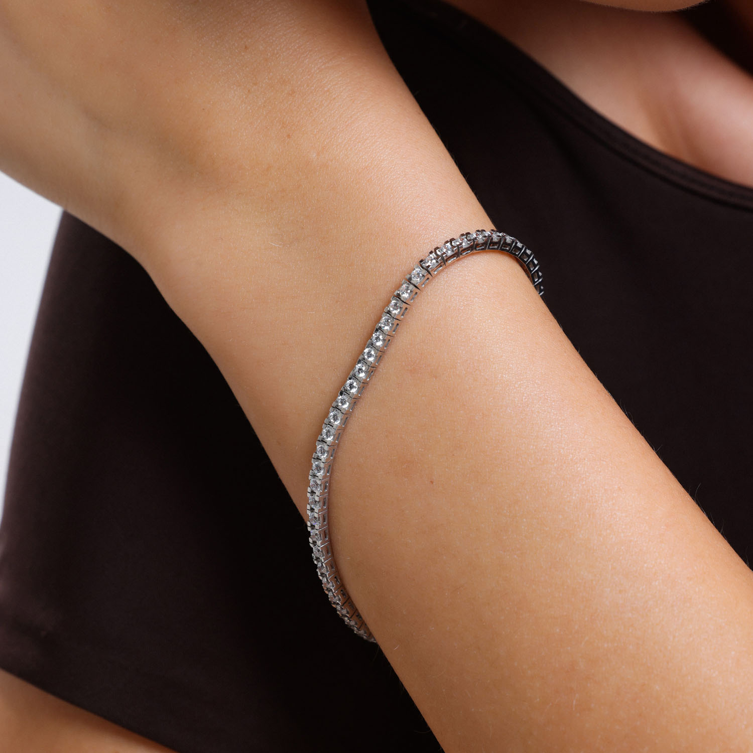 1.90 Karat Pırlanta Su Yolu Bileklik - SYLBLK666-003