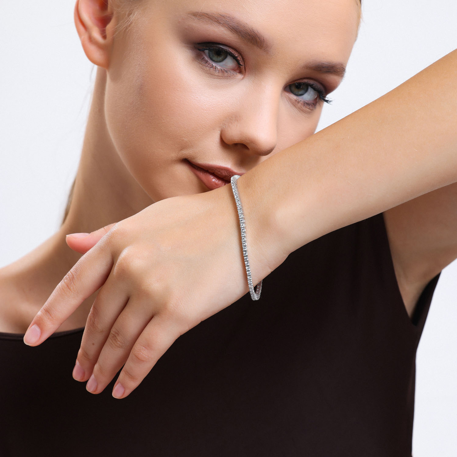 2.25 Karat Pırlanta Su Yolu Bileklik - SYLBLK664-003