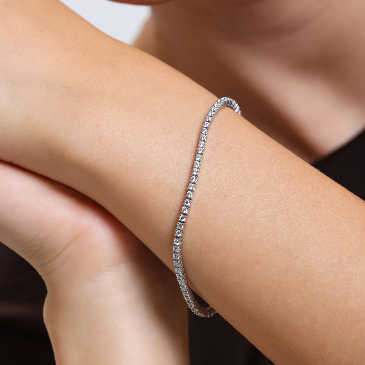 2.25 Karat Pırlanta Su Yolu Bileklik - SYLBLK664-003