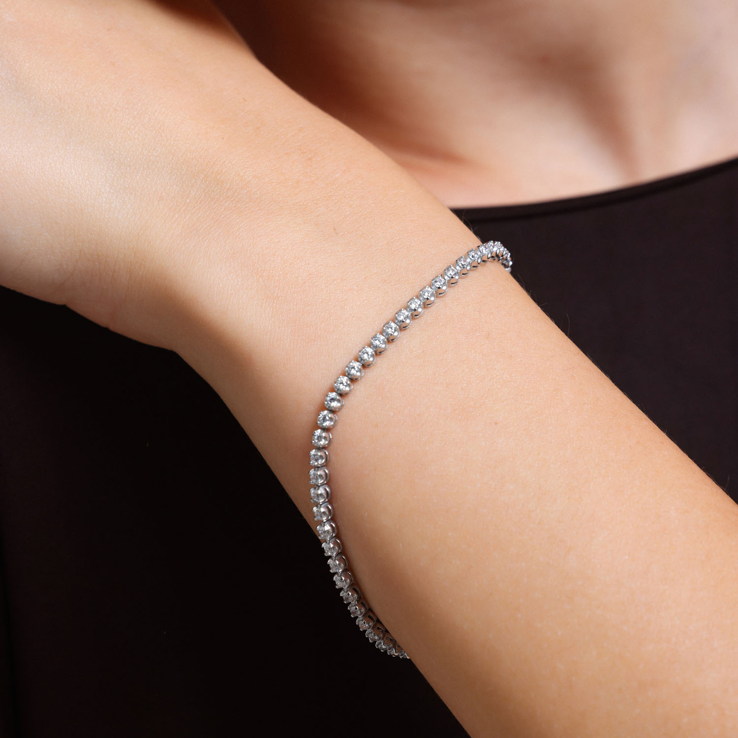 2.36 Karat Pırlanta Su Yolu Bileklik - SYLBLK665-003